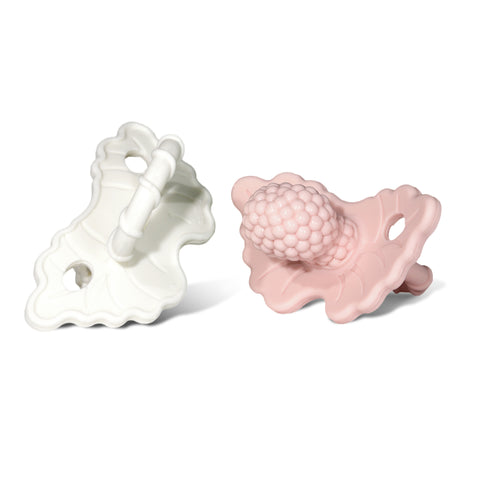 RaZberry Teether 2PK - Pink & White