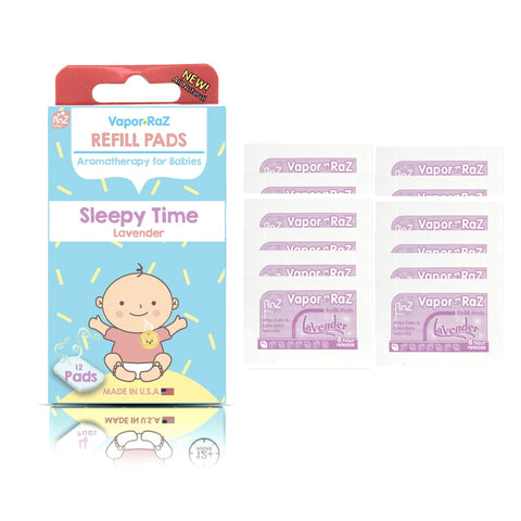Vapor-RaZ Lavender Refill Pads - Sleepy Time & Relax (12 Pack)