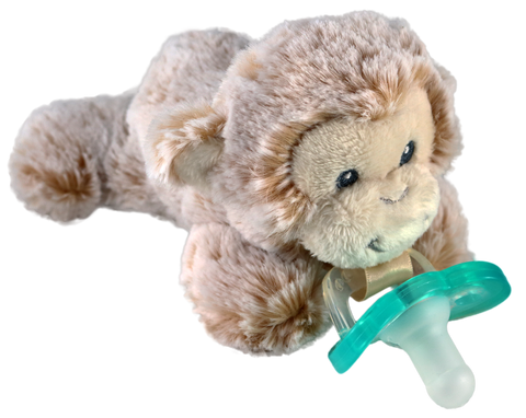 RaZbuddy Paci/Teether Holder - Marlow Monkey