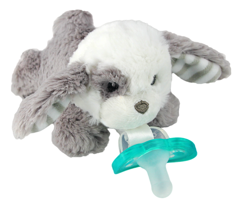 RaZbuddy Paci/Teether Holder - Palmer Puppy